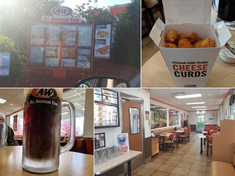 A&W Restaurant Menu