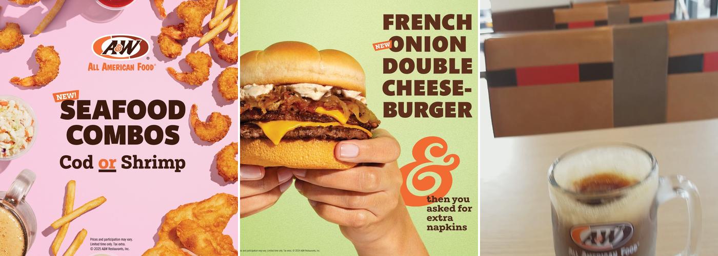 A&W Restaurant Menu