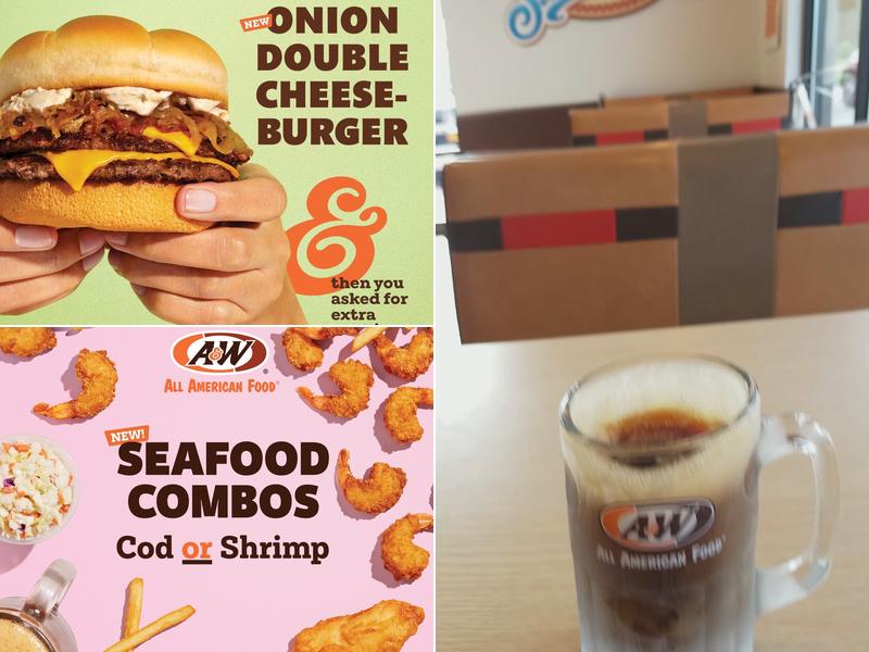 A&W Restaurant Menu