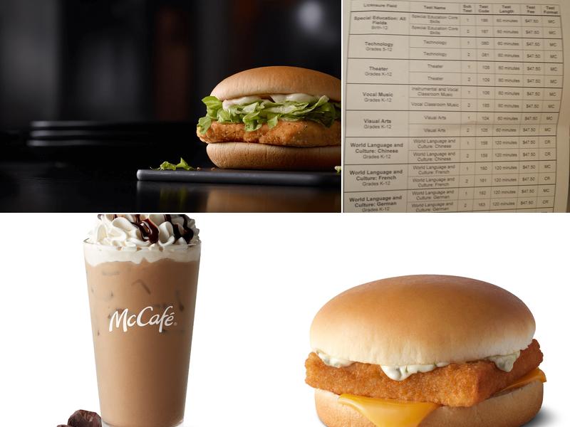 McDonald's Menu