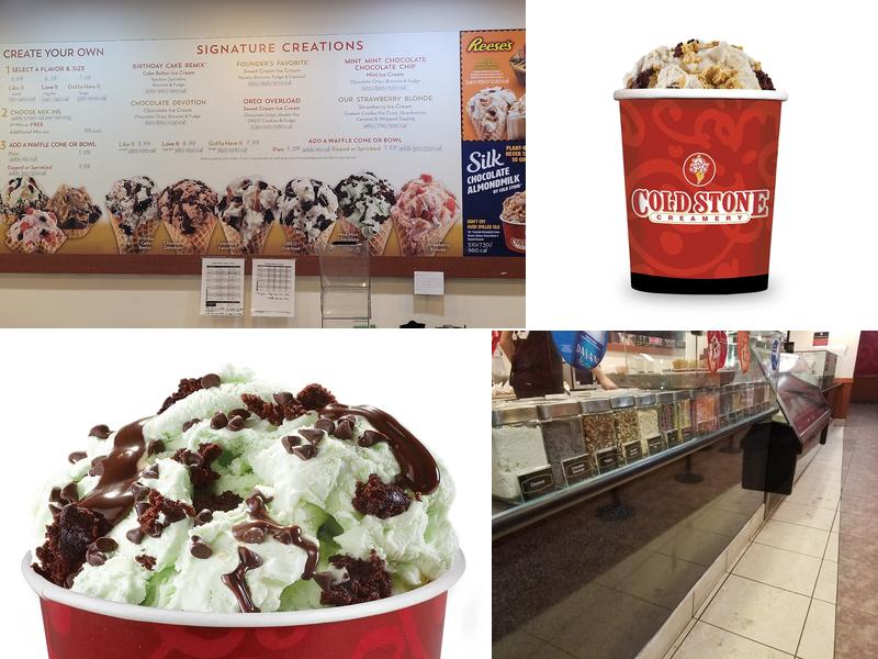 Cold Stone Creamery Menu