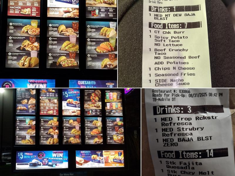 Taco Bell Menu