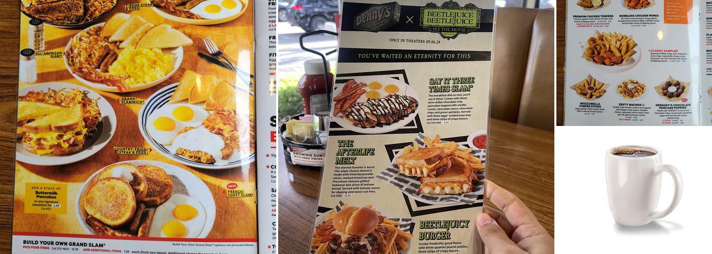 Denny's Menu