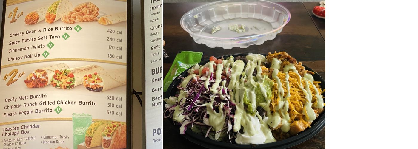 Taco Bell Menu