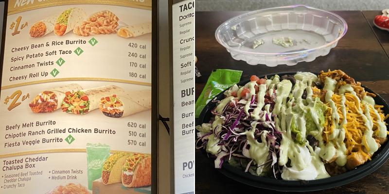 Taco Bell Menu