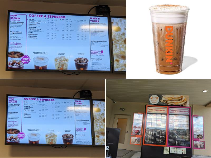 Dunkin' Menu