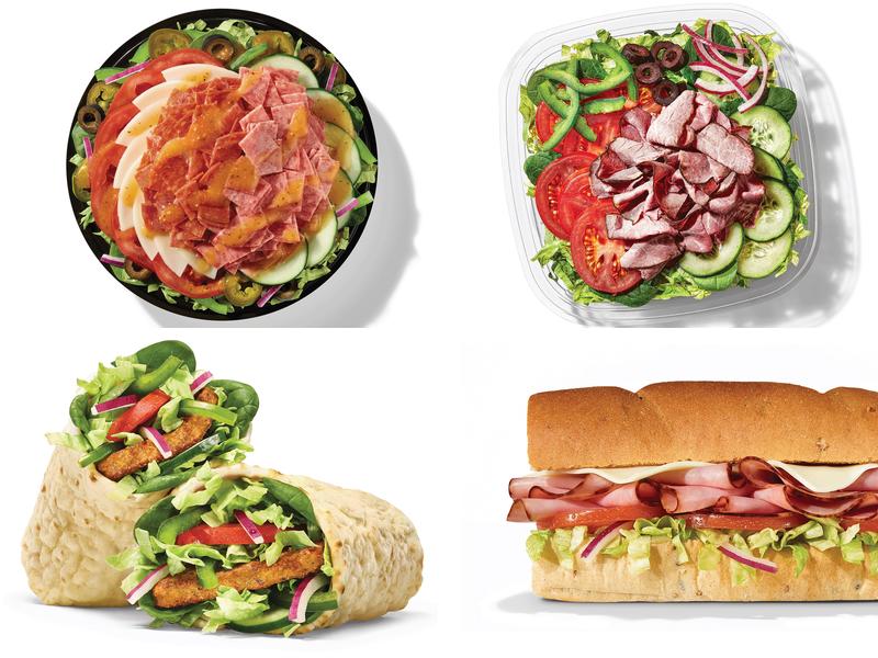 Subway Menu