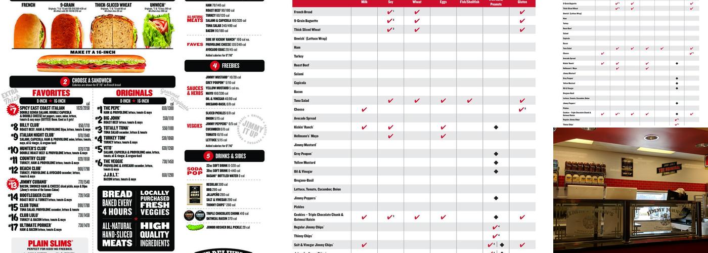 Jimmy John's Menu