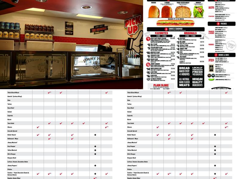 Jimmy John's Menu
