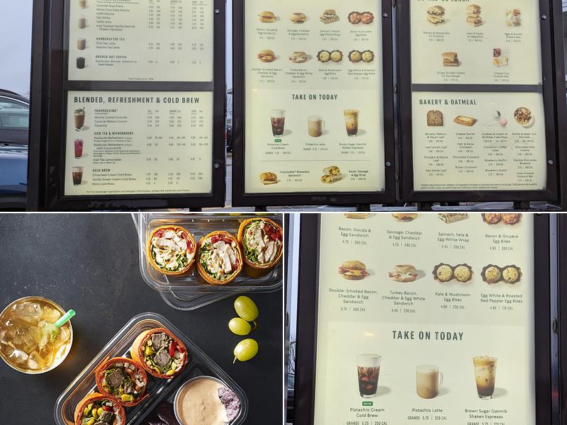 Starbucks Menu