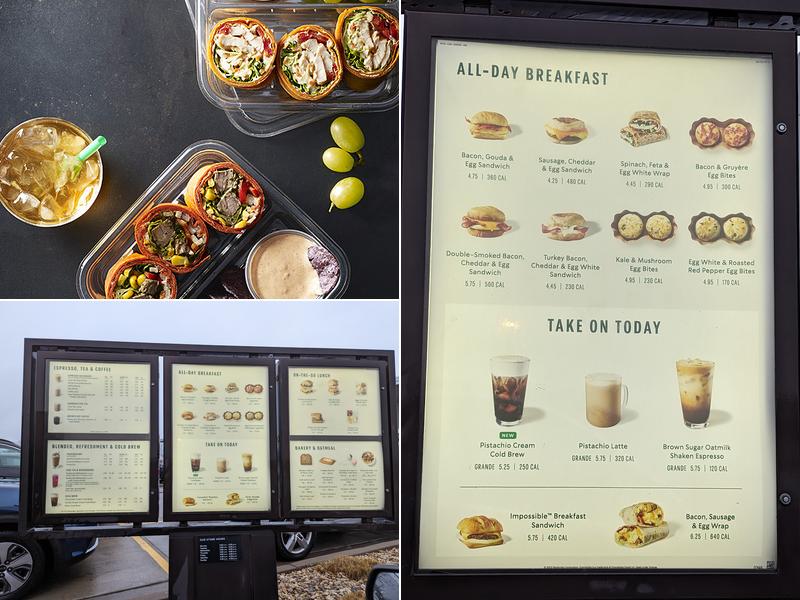 Starbucks Menu