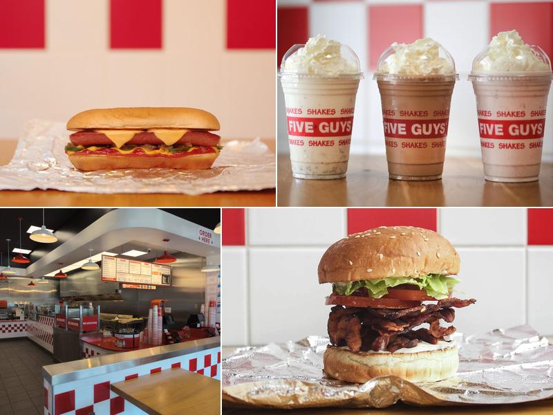 Five Guys Menu