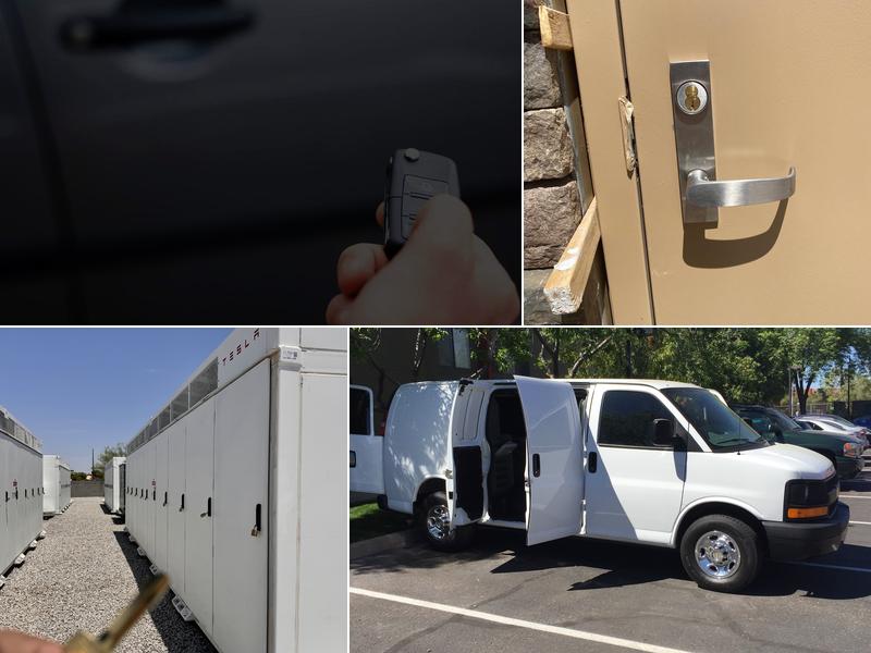 Diamondback Lock and Key