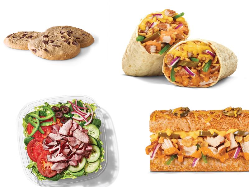Subway Menu