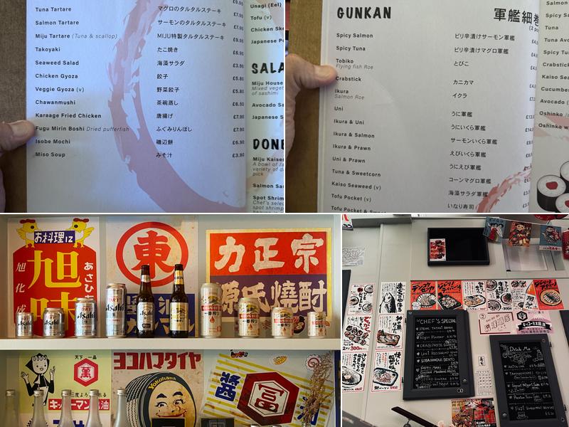 MIJU きめ細やかな料理 Menu