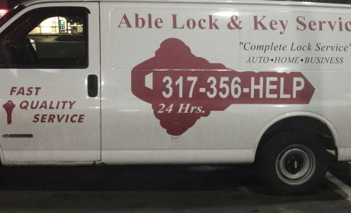 A-Able Lock & Key Service L.L.C. 4717 E 16th St, Indianapolis Indiana 46201