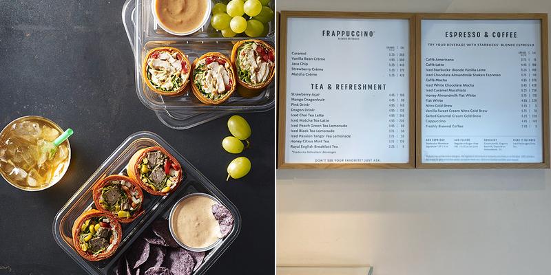 Starbucks Menu