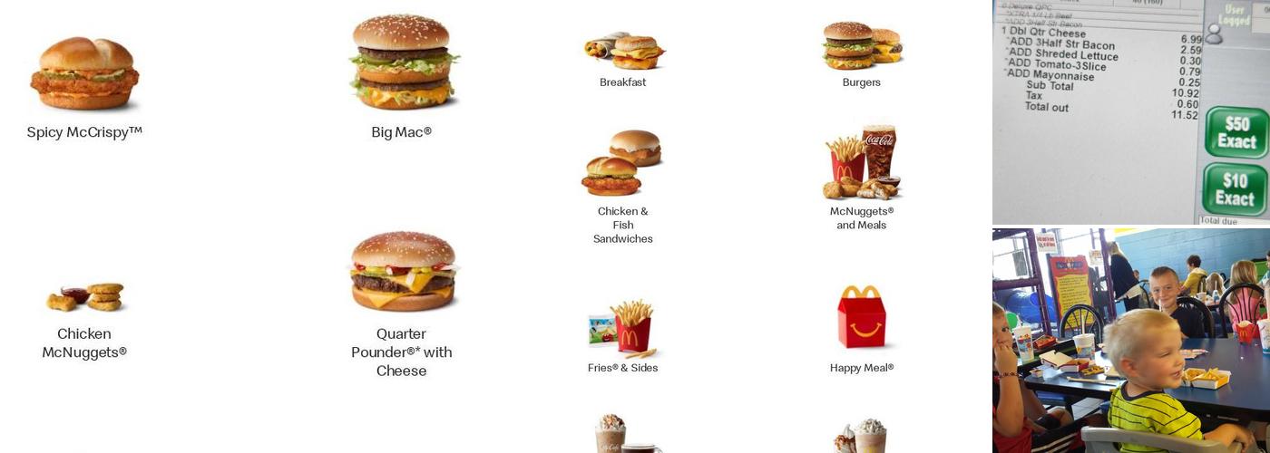 McDonald's Menu