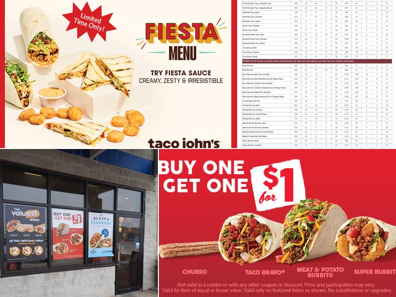 Taco John's Menu