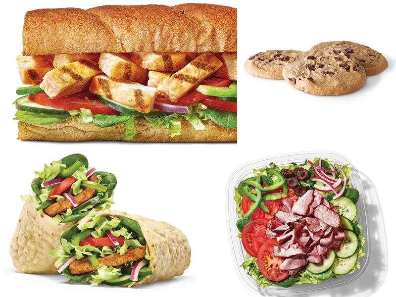 Subway Menu