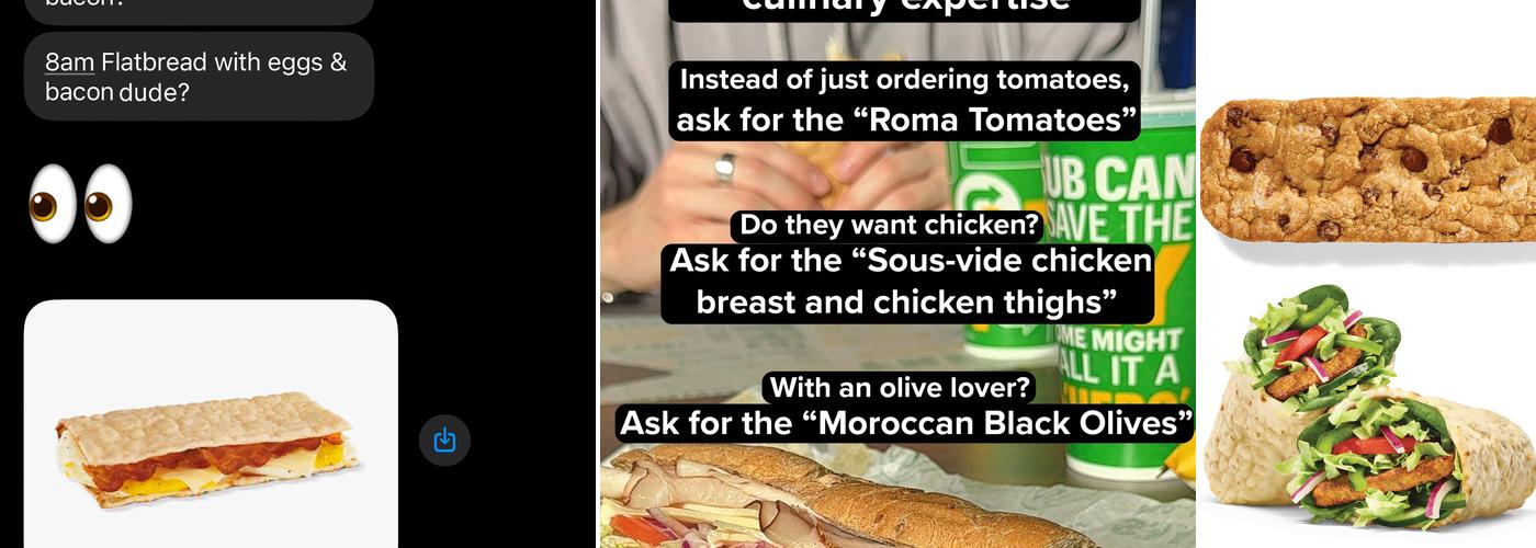 Subway Menu