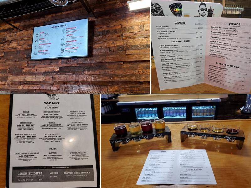 Armageddon Brewing Menu