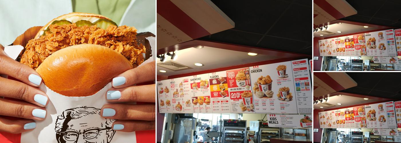 KFC Menu