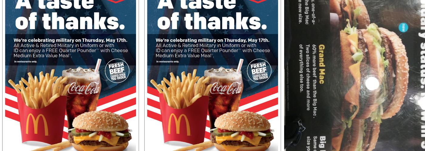 McDonald's Menu