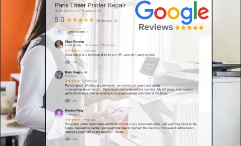 Paris Laser Printer Repair
