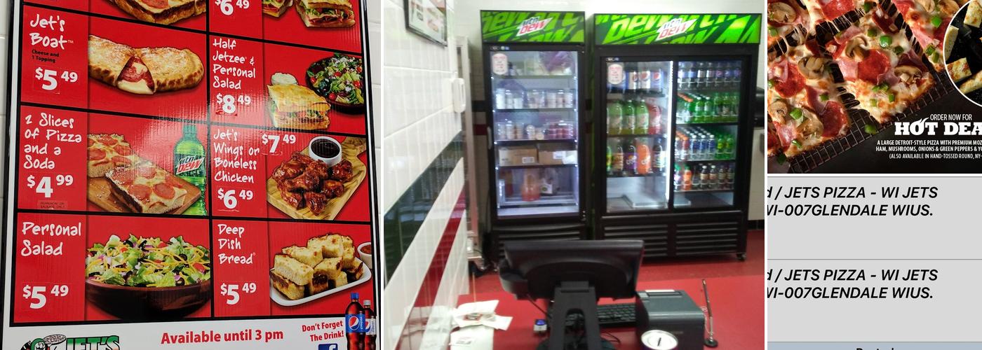 Jet's Pizza Menu
