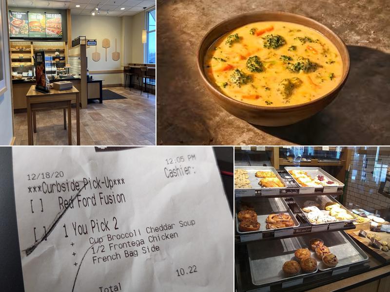 Panera Bread Menu