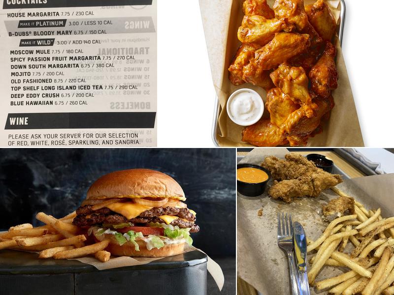 Buffalo Wild Wings Menu
