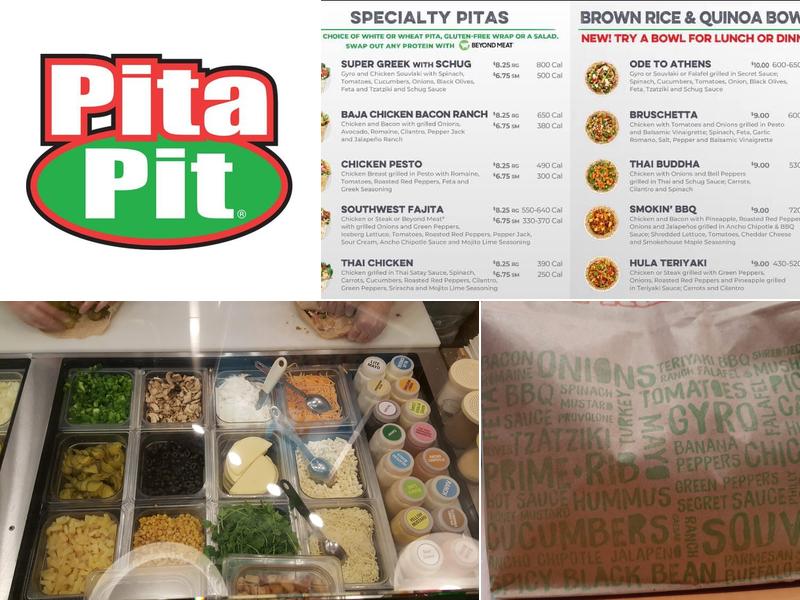 Pita Pit Menu