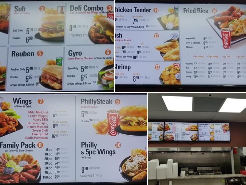 American Deli Menu