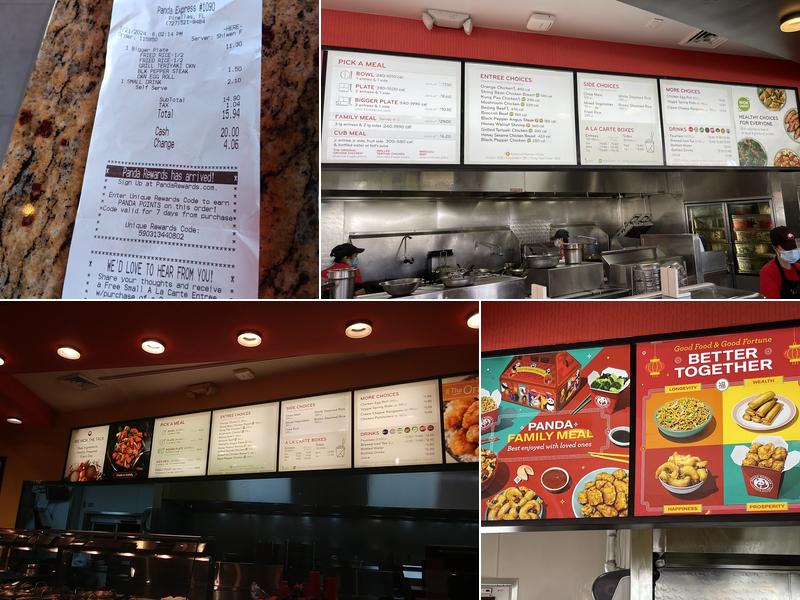 Panda Express Menu