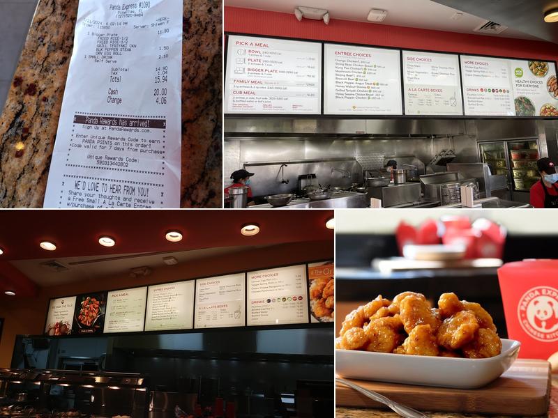 Panda Express Menu