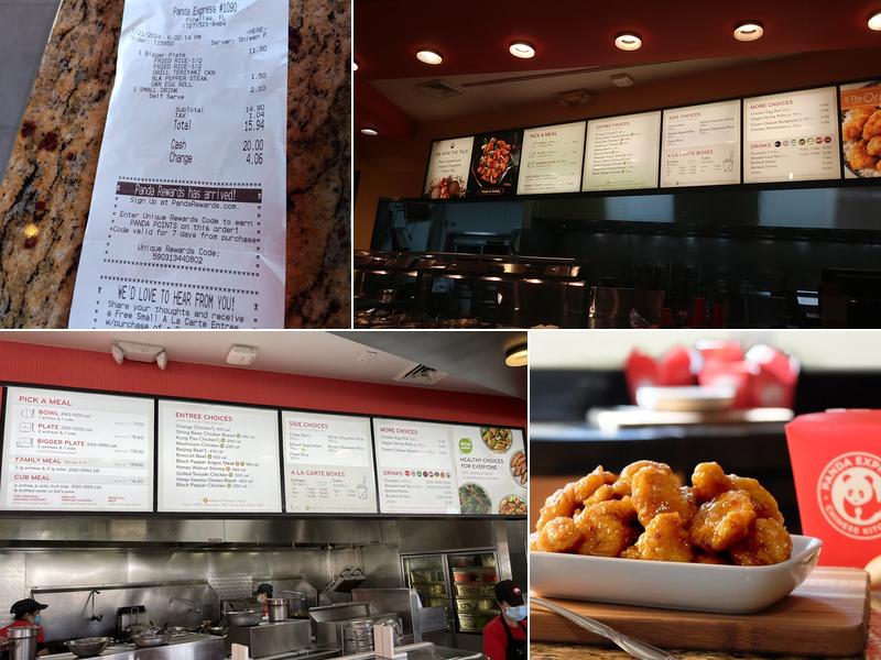 Panda Express Menu