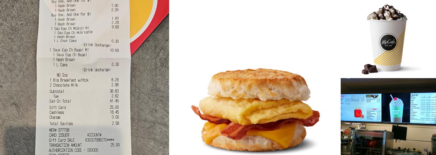 McDonald's Menu