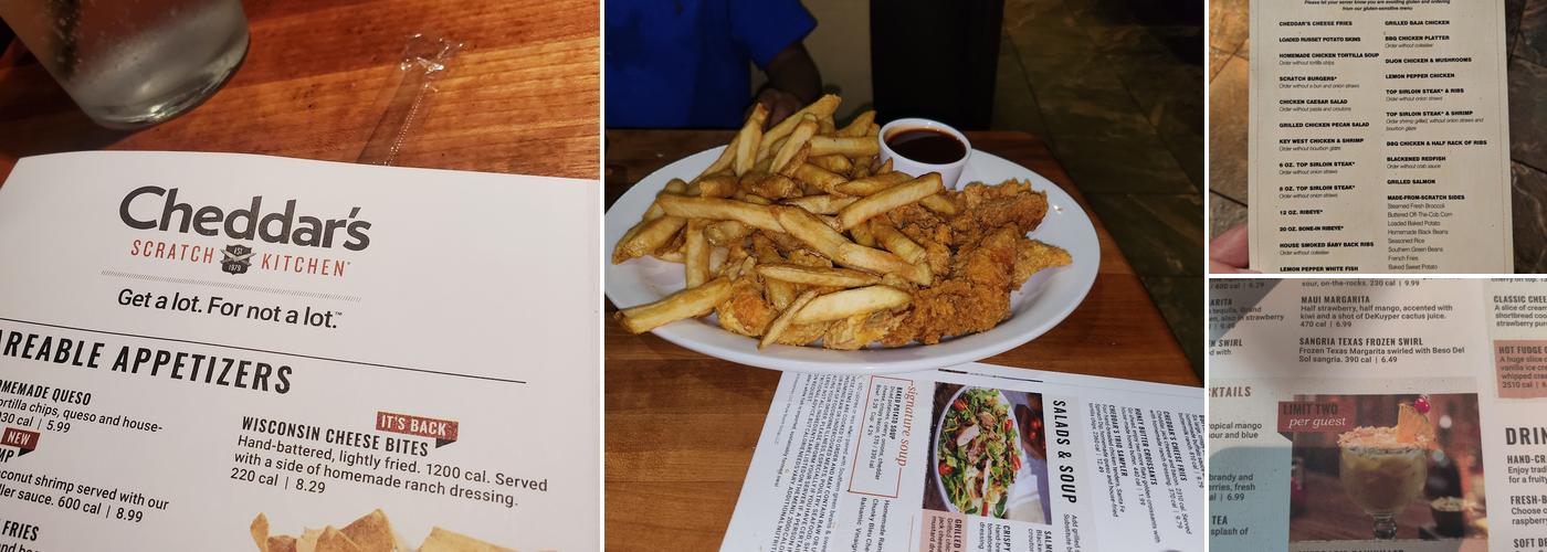 Cheddar's Scratch Kitchen Menu