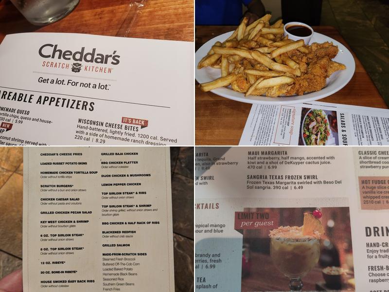 Cheddar's Scratch Kitchen Menu