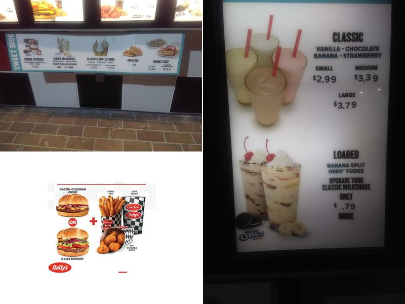 Checkers Menu
