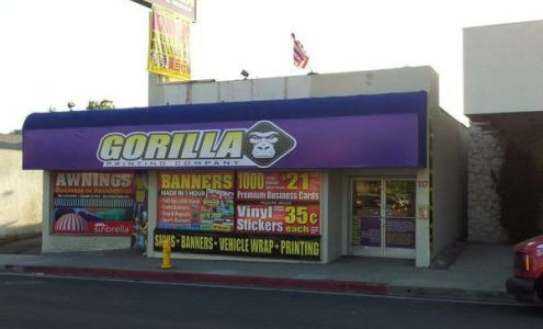 Gorilla Printing & Vehicle Wraps