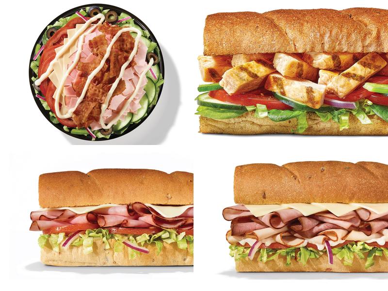Subway Menu