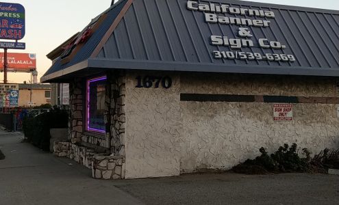 California Banner and Sign
