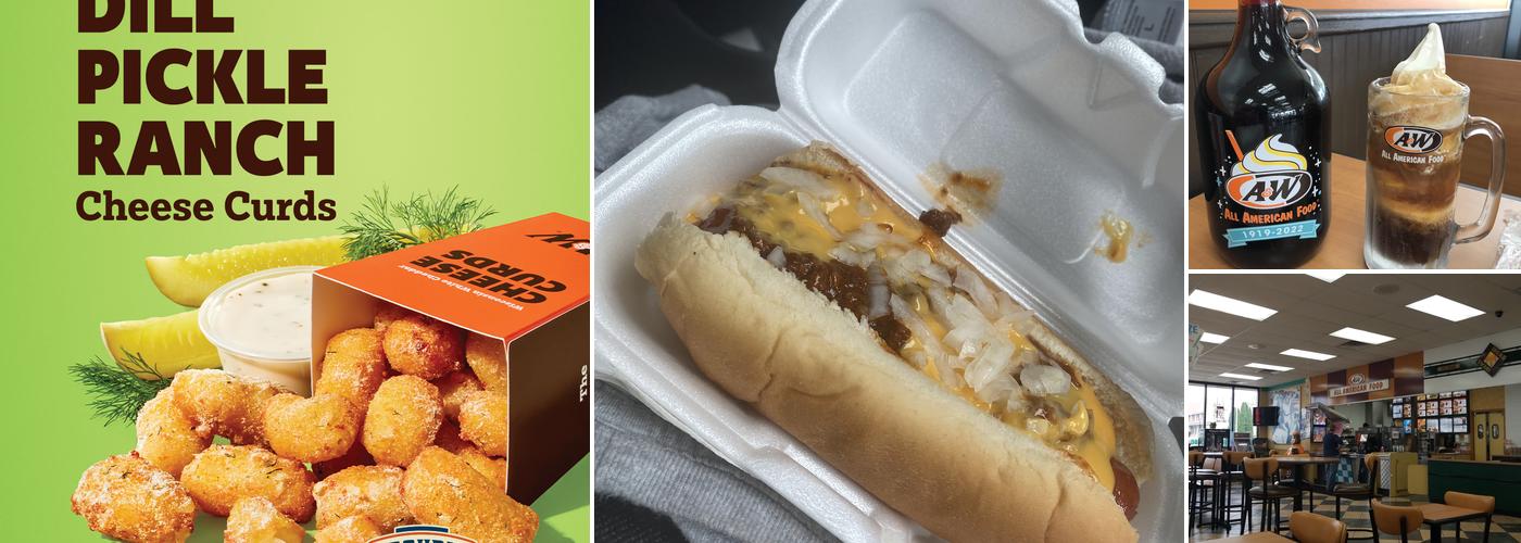 A&W Restaurant Menu