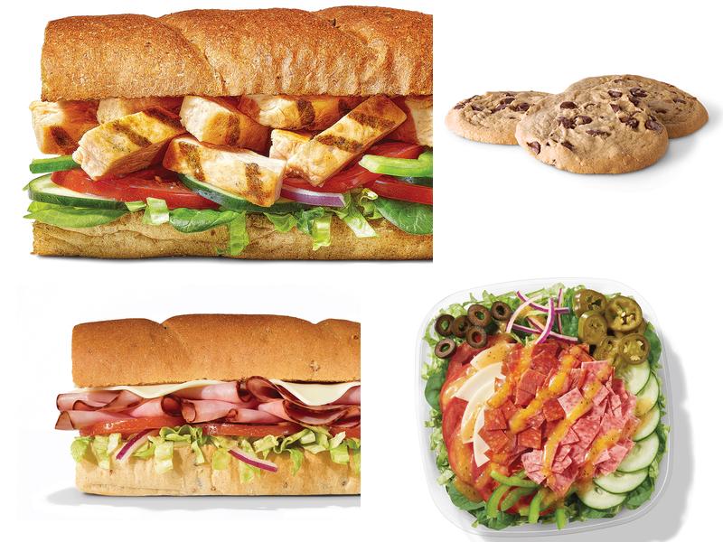 Subway Menu