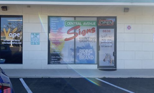 Central Avenue Signs