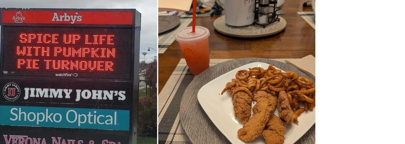 Arby's Menu