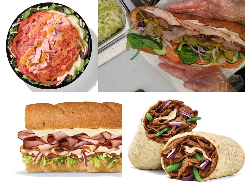 Subway Menu