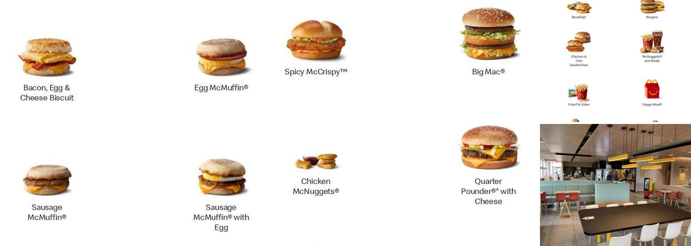 McDonald's Menu